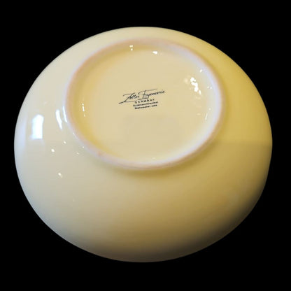 Zeller Keramik Hahn und Henne: Schale / Müslischale / Schüsselchen, rund