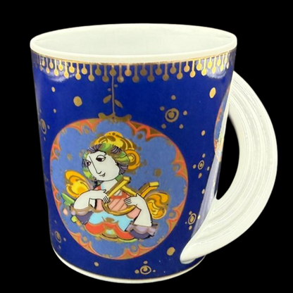 Rosenthal Cupola: Kaffeebecher / Henkelbecher "Weihnachten 2002"