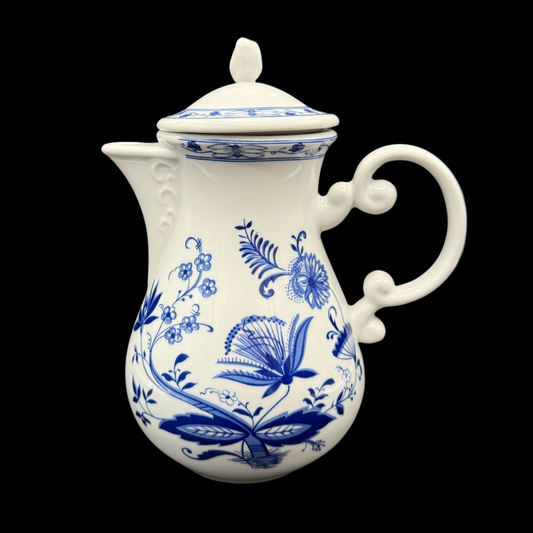 Wellco Zwiebelmuster : Kaffeekanne /  Kanne (15100732342596)