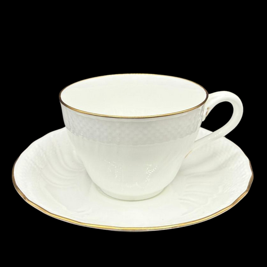 Villeroy & Boch Louisenburg: Kaffeetasse / Tasse mit Unterteller (15100964569412)