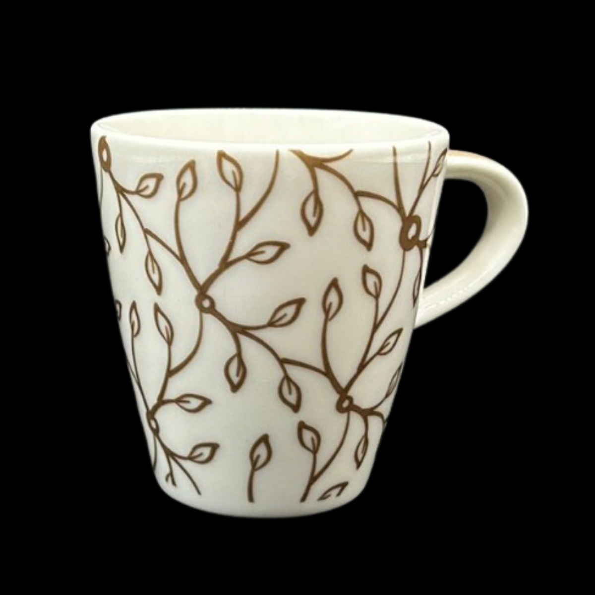 Villeroy & Boch Caffé Club Floral: Mokkatasse / Espressotasse, braun / caramel (8659302056260)