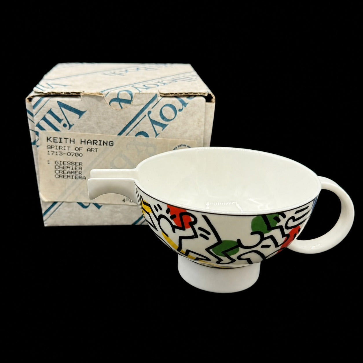 Villeroy & Boch Spirit of Art Keith Haring: Milchkännchen - in Originalverpackung