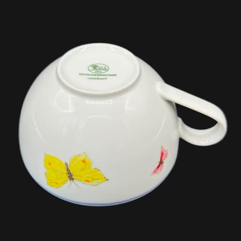 Hutschenreuther Frühlingswiese: Frühstückstasse / Jumbotasse / Teetasse / Tasse