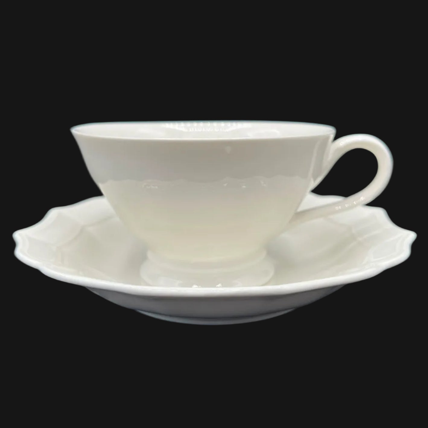 Villeroy & Boch Country Heritage: Jumbotasse / Frühstückstasse / Cappuccinotasse mit Unterteller - neu
