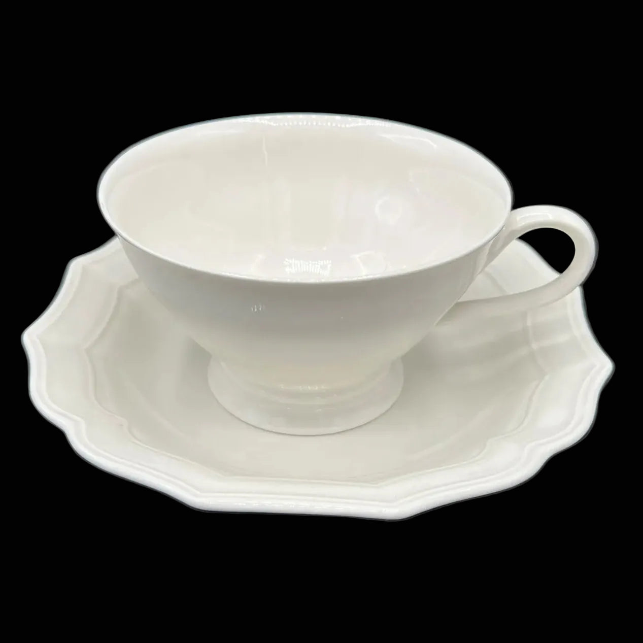 Villeroy & Boch Country Heritage: Jumbotasse / Frühstückstasse / Cappuccinotasse mit Unterteller - neu