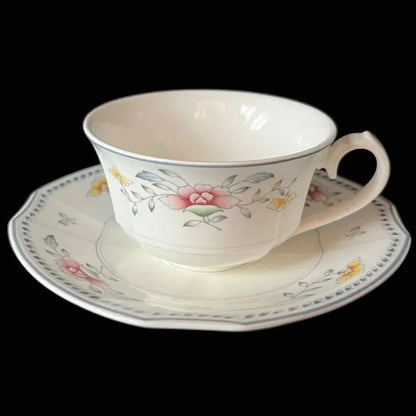 Villeroy & Boch Nanking: Teetasse / Tasse mit Unterteller