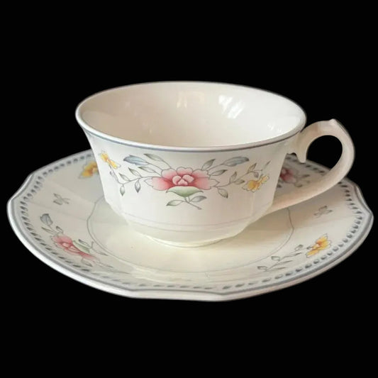 Villeroy & Boch Nanking: Teetasse / Tasse mit Unterteller