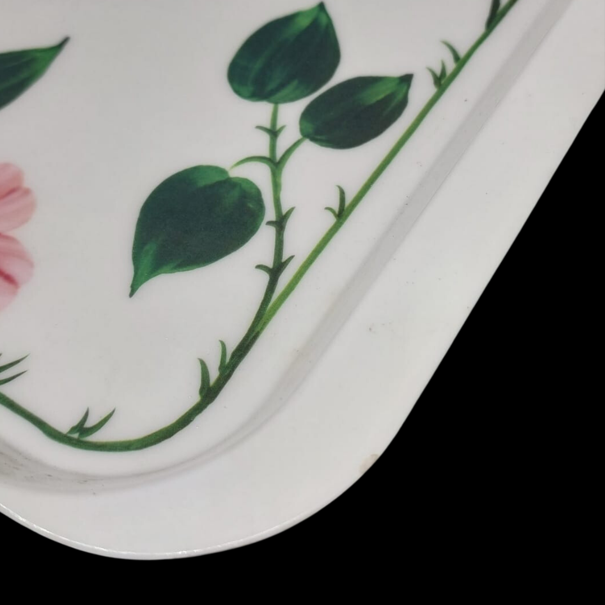 Villeroy & Boch Wildrose: Tablett / Serviertablett aus Melamin gebraucht (8649228779844)