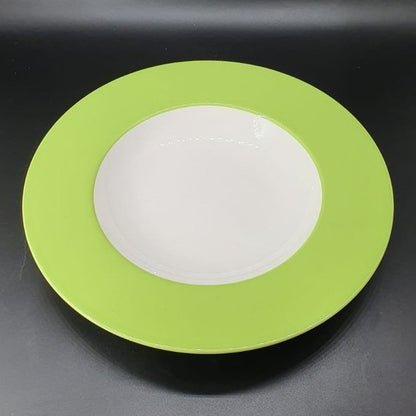 Villeroy & Boch Wonderful World: Suppenteller / tiefer Teller - grün