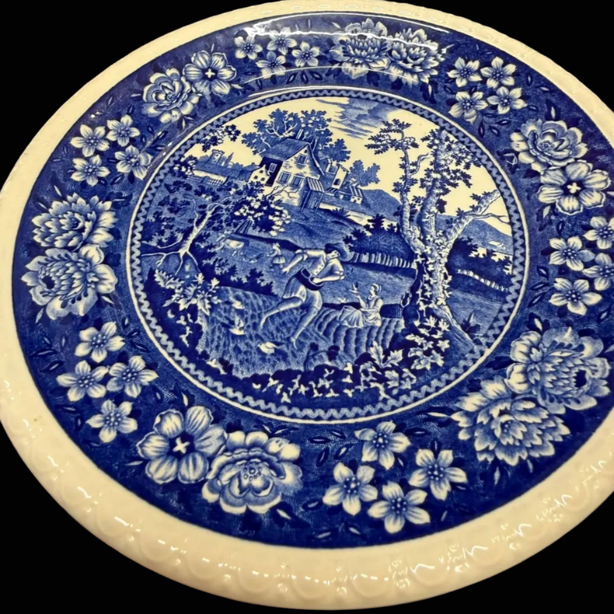 Villeroy & Boch Rusticana blau: Kuchenteller / Frühstücksteller / Dessertteller