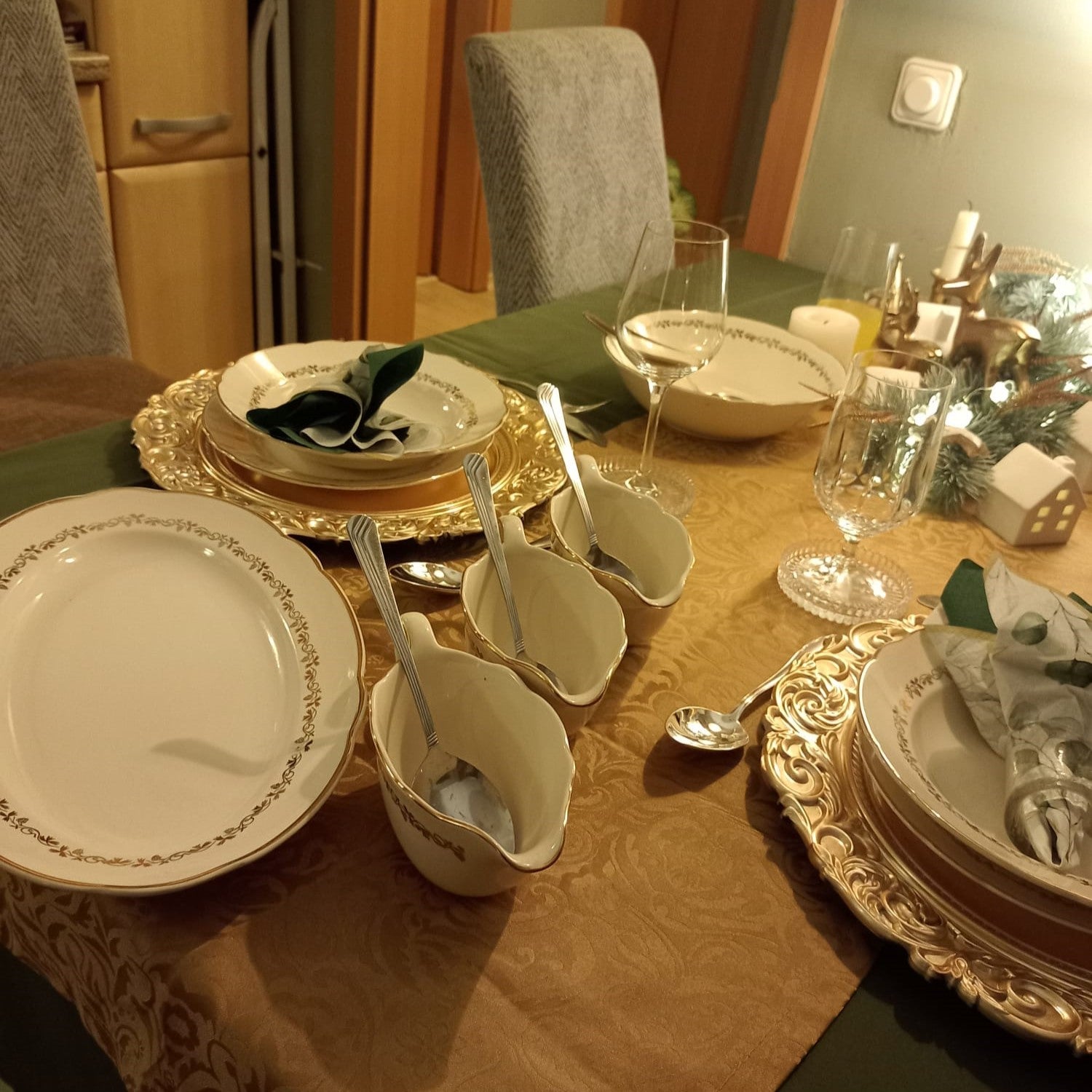 Villeroy & Boch Goldrand: Fleischplatte / Platte 36 cm (8372742848836)