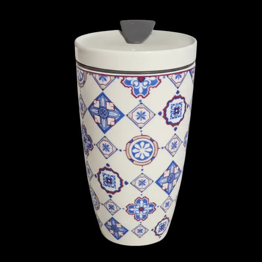Villeroy & Boch Like Indigo: Kaffeebecher / Henkelbecher / Becher "To Go"