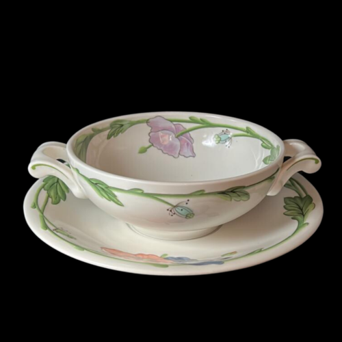 Villeroy & Boch Amapola: Suppentasse mit Unterteller (8554663149892)