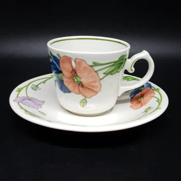 Villeroy & Boch Amapola: Kaffeetassen mit vielen Zubehörteilen (9410662793540)