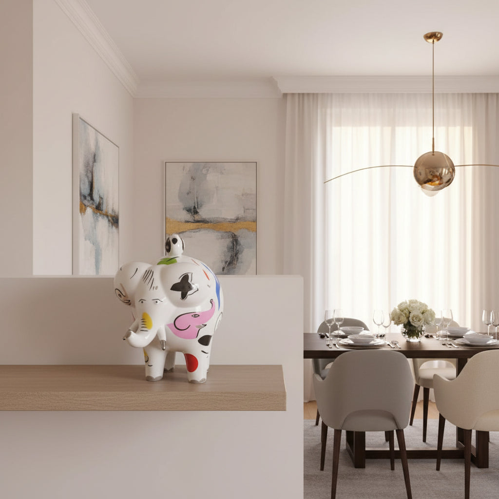 Villeroy & Boch Animal Park: Elefant, groß, mit Vogel - Jumbo