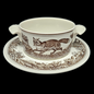 Villeroy & Boch Anjou: Suppentasse mit Unterteller (8841833283908)
