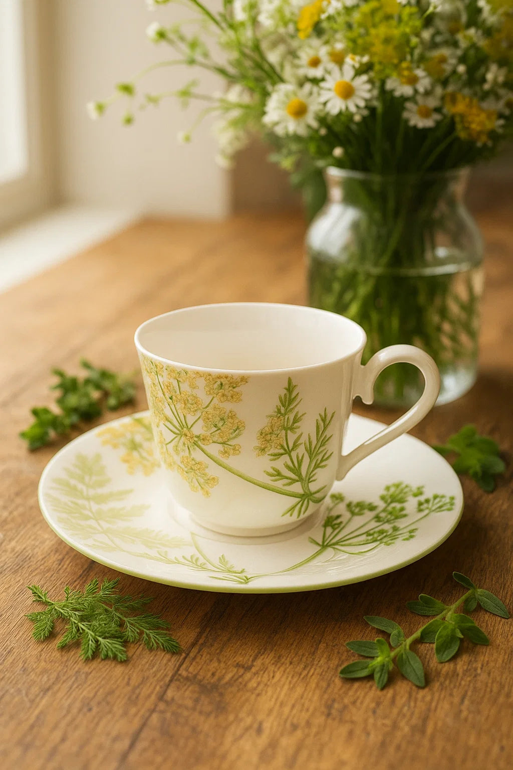 Villeroy & Boch Althea Nova: Jumbotasse / Frühstückstasse mit Unterteller (15290453426500)