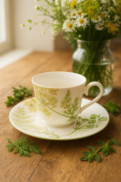 Villeroy & Boch Althea Nova: Jumbotasse / Frühstückstasse mit Unterteller (15290453426500)
