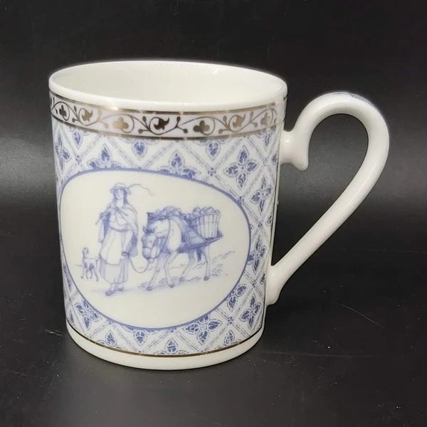 Villeroy & Boch Azurea: Kaffeebecher / Henkelbecher To Market - neu (7120939417737)