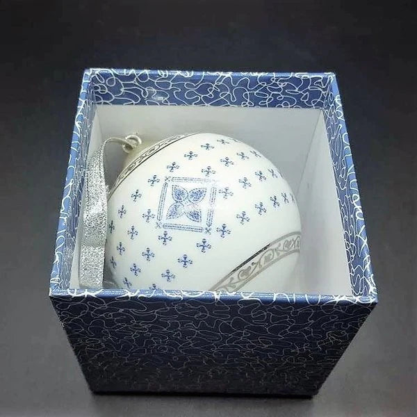 Villeroy & Boch Azurea Noel: Christbaumkugel / Weihnachtskugel - mit OVP