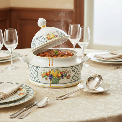 Villeroy & Boch Basket: Terrine / Ragoutschüssel / Suppenterrine 1,8 l - neu