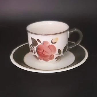 Villeroy & Boch Bauernblume: Mokkatasse / Espressotasse mit Unterteller