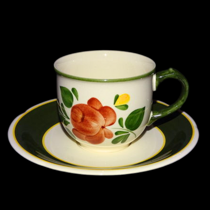 Villeroy & Boch Bauernblume: Kaffeetasse / Tasse mit Unterteller (7120772857993)