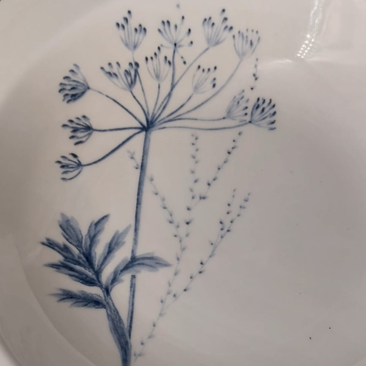 Villeroy & Boch Blue Meadow: Salatteller / Salatschale / tiefer Teller - neu (8580438851908)