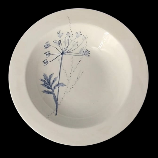 Villeroy & Boch Blue Meadow: Salatteller / Salatschale / tiefer Teller - neu (8580438851908)