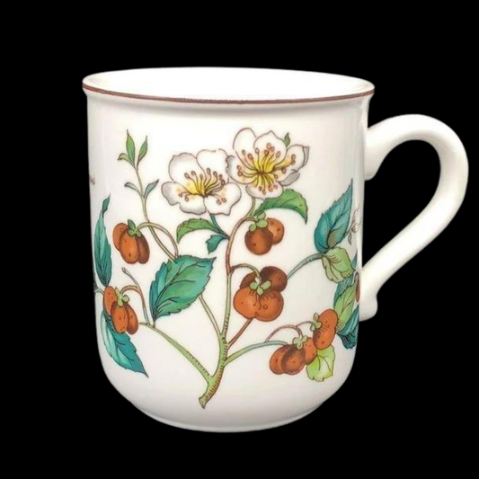 Villeroy & Boch Botanica: Henkelbecher / Kaffeebecher - weiße Blumen (7120903176329)