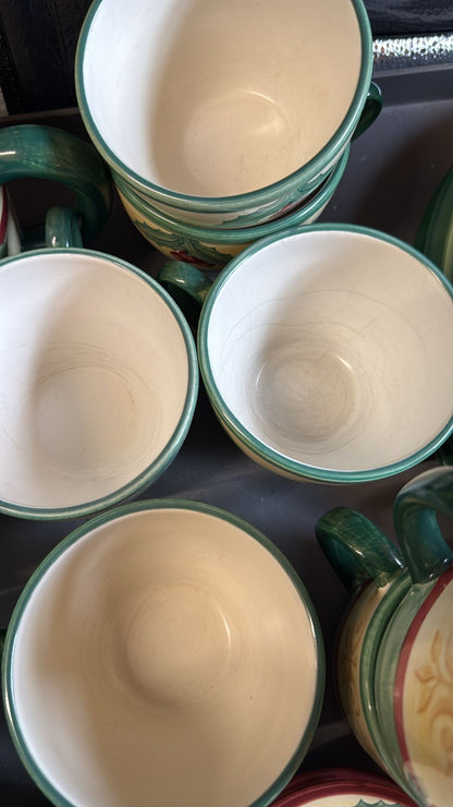 Villeroy & Boch Merry Winter: Teetasse / Tasse mit Unterteller