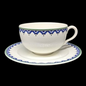 Villeroy & Boch Casa Look: Teetasse / Tasse mit Unterteller (7120948756617)