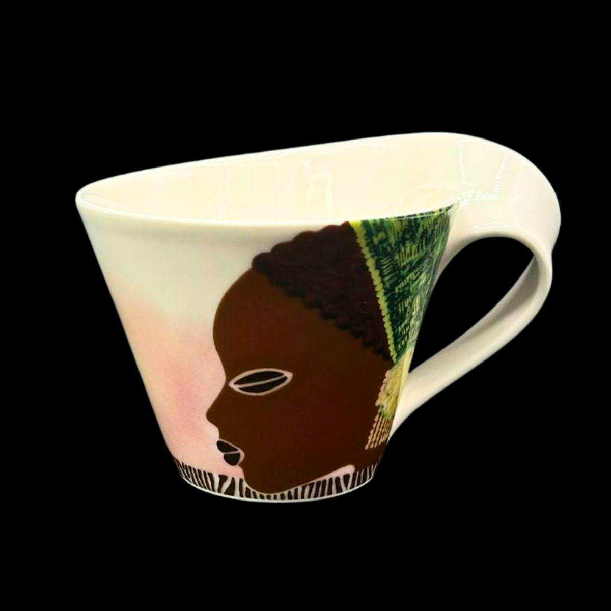 Villeroy & Boch New Wave: Jumbotasse / große Tasse Caffe - Colours of Africa (8821638791492)