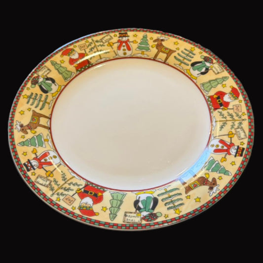 MF Design: Speiseteller / flacher Teller - Weihnachtsgeschirr