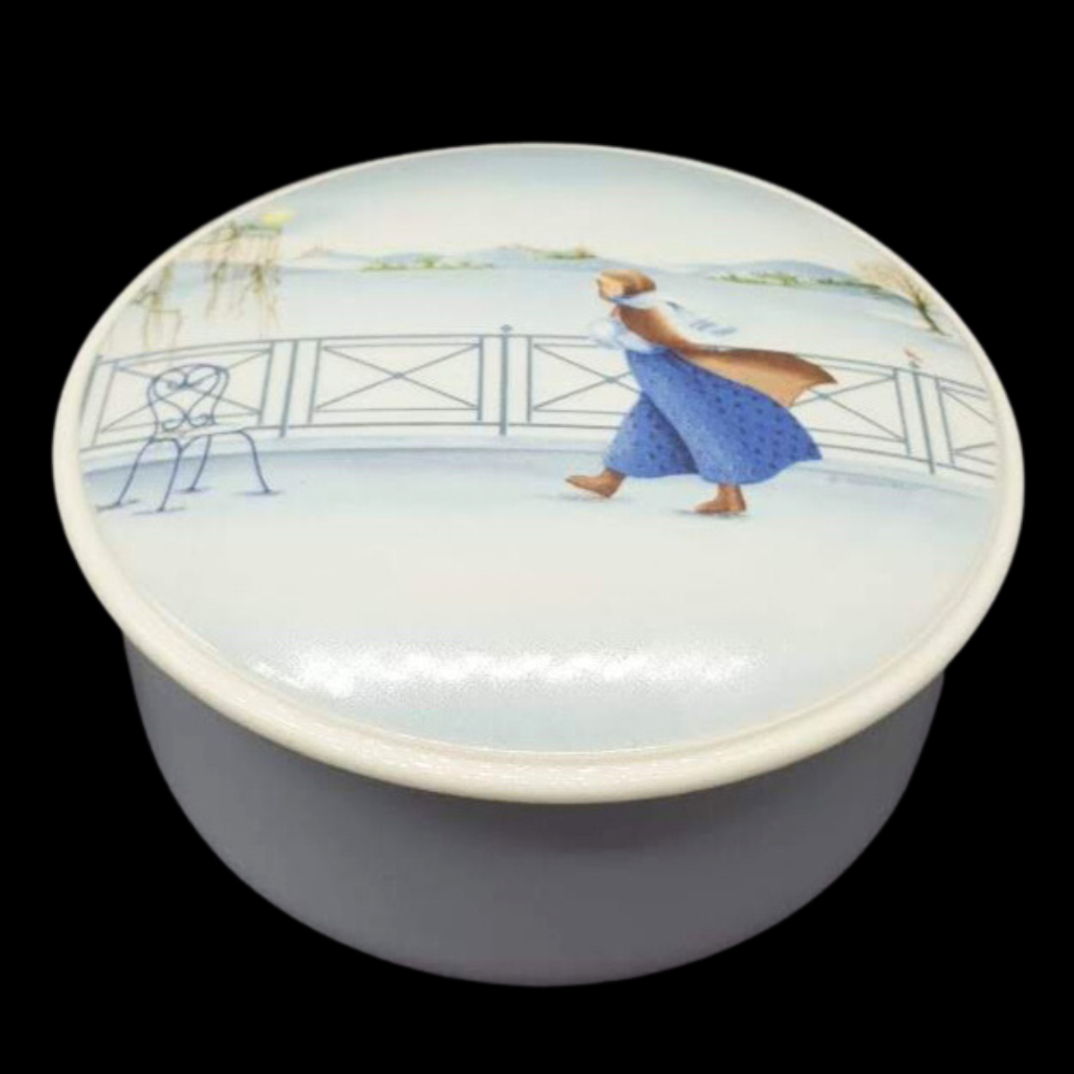 Villeroy & Boch Romantic Seasons: Deckeldose Winter L´hiver (7120939581577)