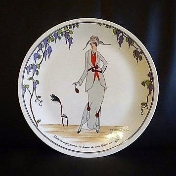 Villeroy & Boch Design 1900: Speiseteller / flacher Teller Nr. 5 - gebraucht (8791488430404)