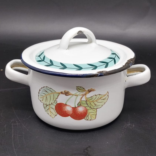 Villeroy & Boch French Garden Roanne: Kochtopf / Topf mit Deckel 9,5 cm  Emaille (siehe Beschreibg) (7120983392393)