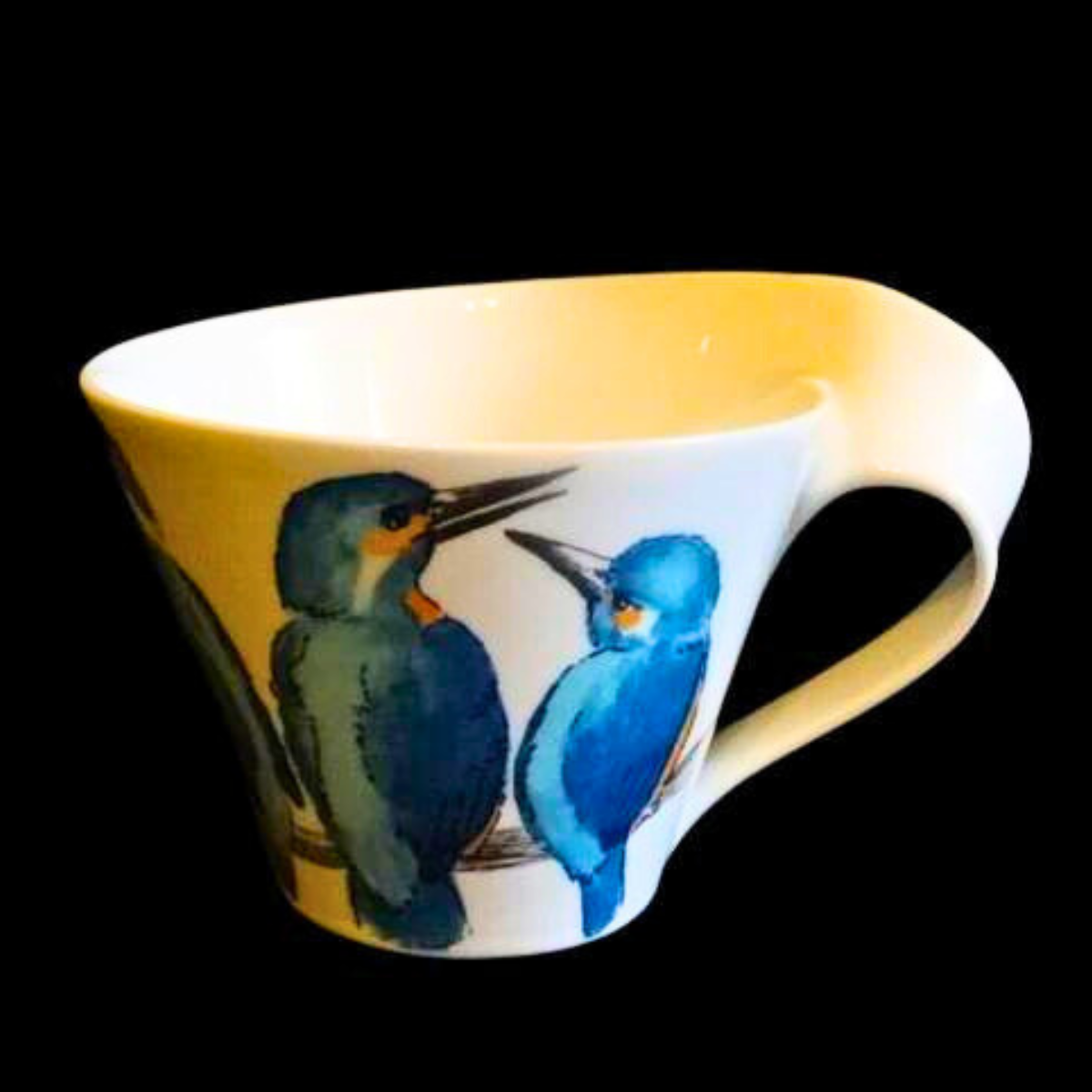 Villeroy & Boch New Wave: Kaffeetasse / Tasse Eisvogel (7120797696137)