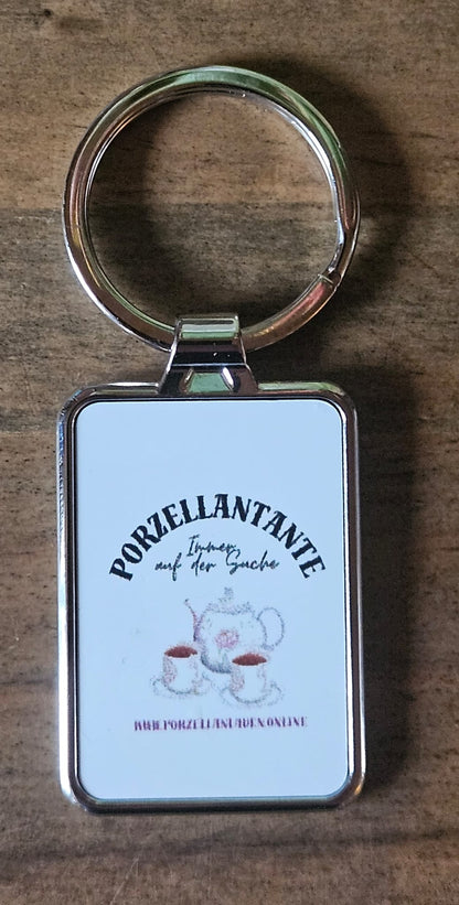 Porzellantantenanhänger – Porzellanladengefühl für unterwegs 💛