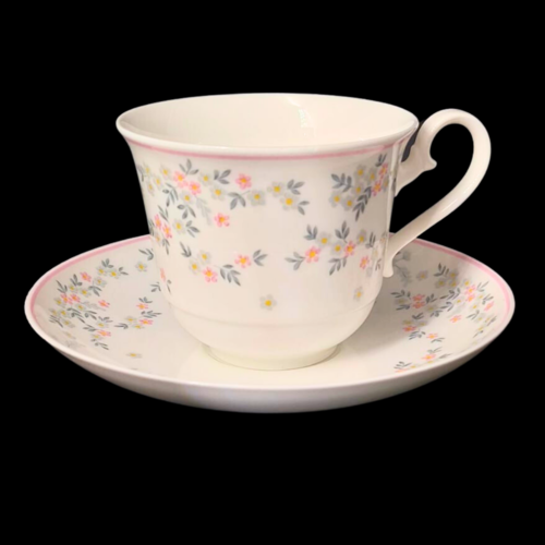 Villeroy & Boch Heinrich Fleurosa: Kaffeetasse / Tasse mit Unterteller (8621794132292)