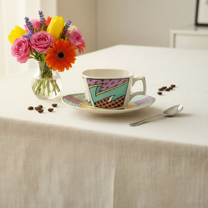 Rosenthal Flash One (Studio line): Kaffeetasse / Tasse mit Unterteller