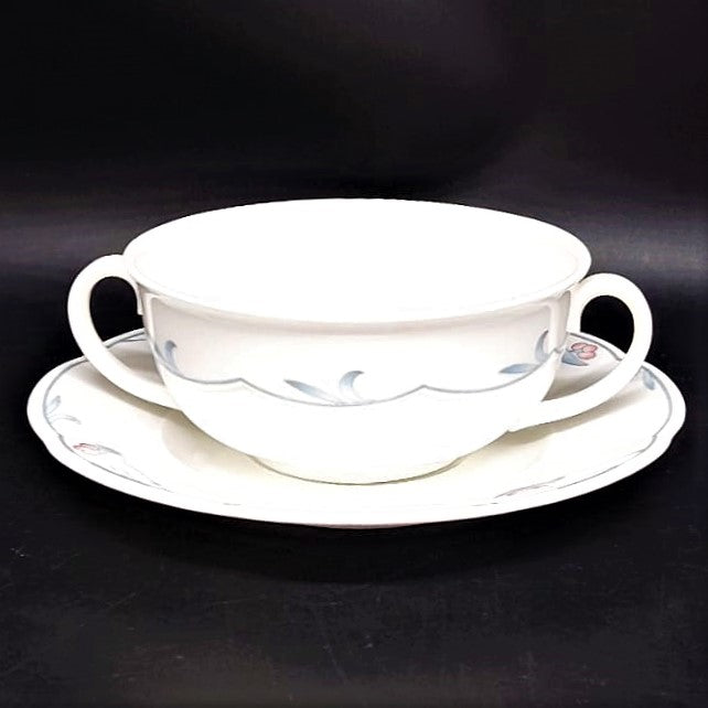 Villeroy & Boch Florina: Suppentasse mit Unterteller (8516815094084)