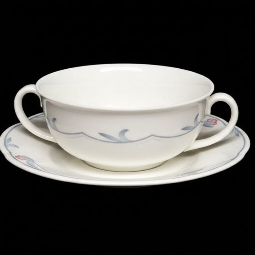 Villeroy & Boch Florina: Suppentasse mit Unterteller