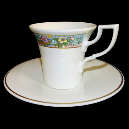 Villeroy & Boch Happy Seasons: Kaffeetasse / Tasse mit Unterteller (7120757063817)