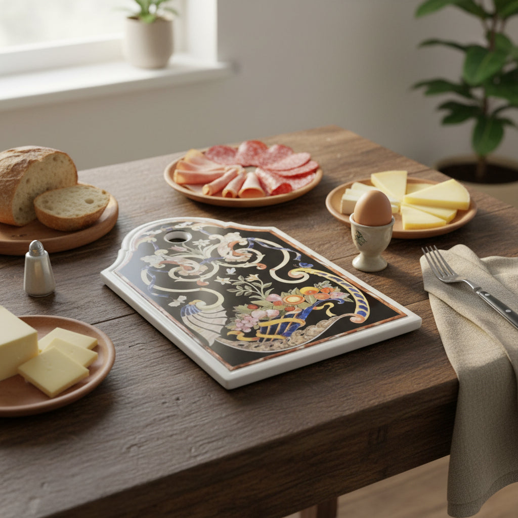 Villeroy & Boch Intarsia: Porzellanbrettchen / Brettchen / Frühstücksbrettchen