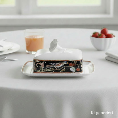 Villeroy & Boch Intarsia: Butterdose, zweiteilig - neu bzw neuwertig
