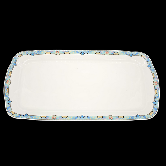 Villeroy & Boch Izmir: Königskuchenplatte / Stollenplatte / Kuchenplatte - neu (8841547514180)