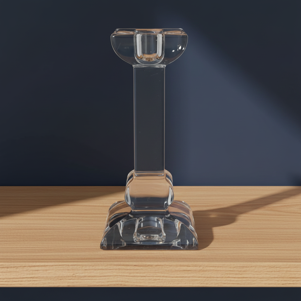 Villeroy & Boch: Kerzenständer aus Glas - ca 15 cm