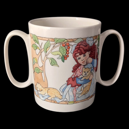 Villeroy & Boch Little Cat: Kaffeebecher / Henkelbecher mit Griffen (8638079598916)