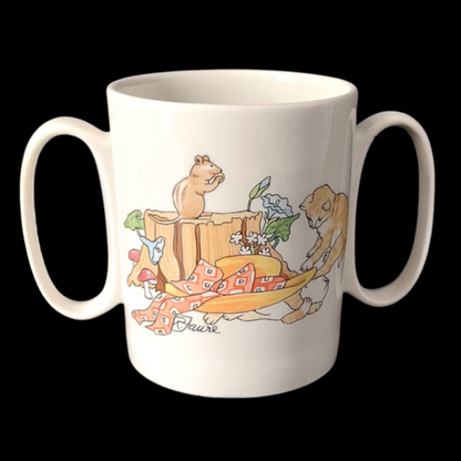 Villeroy & Boch Little Cat: Kaffeebecher / Henkelbecher mit Griffen (8638079598916)